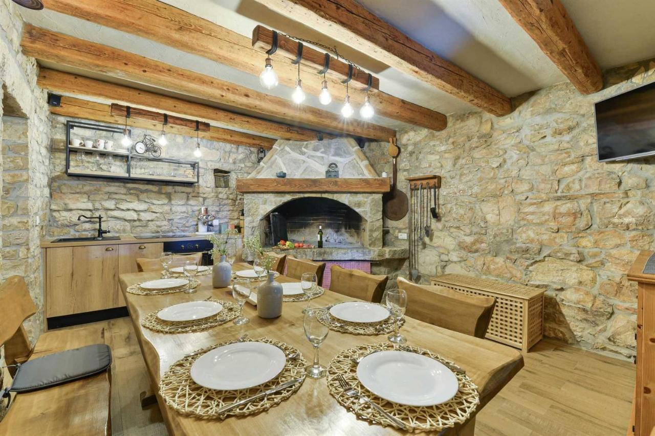 Stone Villa Didovi Snovi With Heated Pool Lisane Ostrovicke Exteriér fotografie