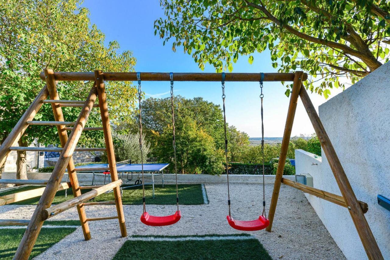 Stone Villa Didovi Snovi With Heated Pool Lisane Ostrovicke Exteriér fotografie